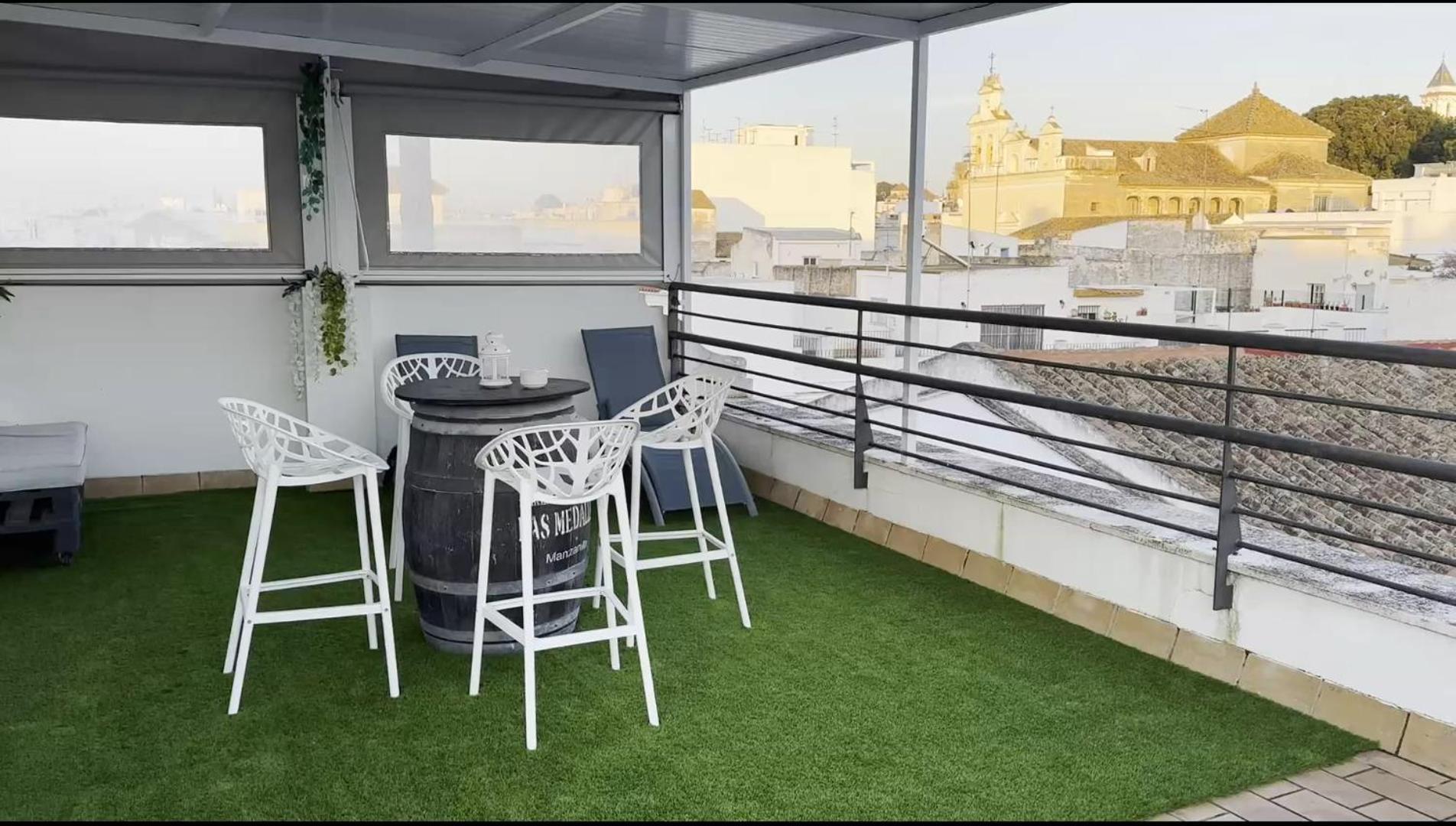 Atico Padre Aldama Centro Y Con Wifi Apartment Sanlucar de Barrameda Luaran gambar